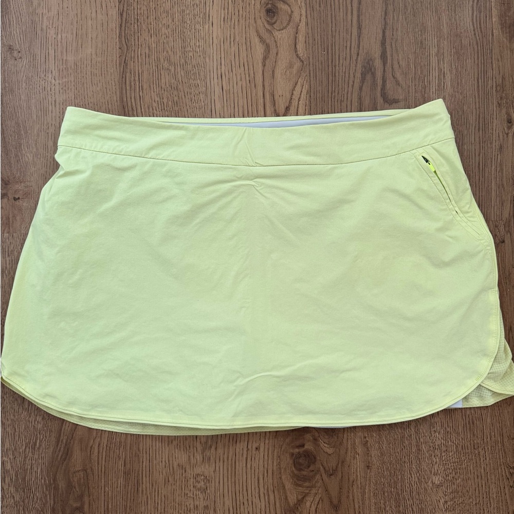 Outdoor Voices Light Yellow Skort